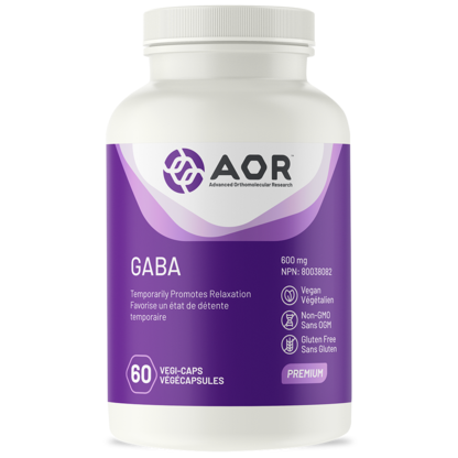 AOR GABA 600 mg 60 Capsules