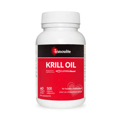 Innovite Health Krill Oil Omega-3 500 mg 60 Softgels