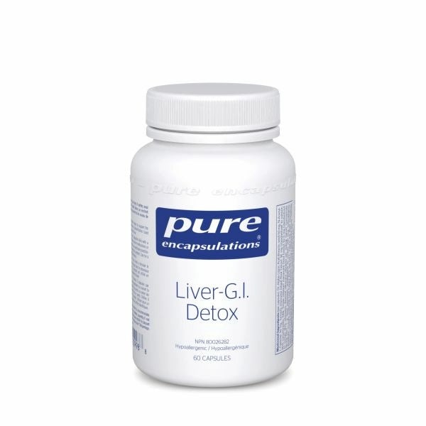 Pure Encapsulations Liver G.I. Detox 60 Capsules