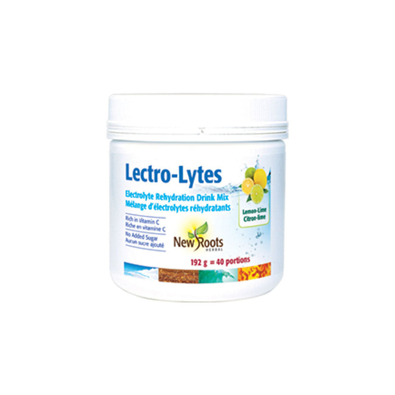New Roots Lectro-Lytes Lemon‑Lime 192g