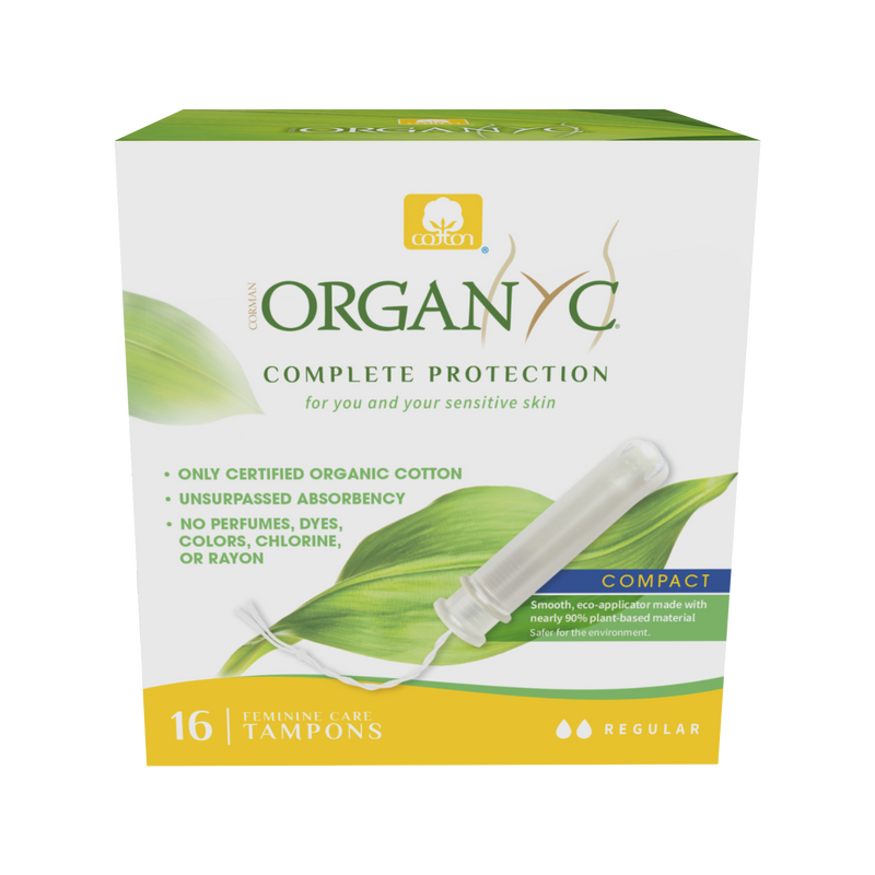 Organyc Tampon Regular Compact with Applicator