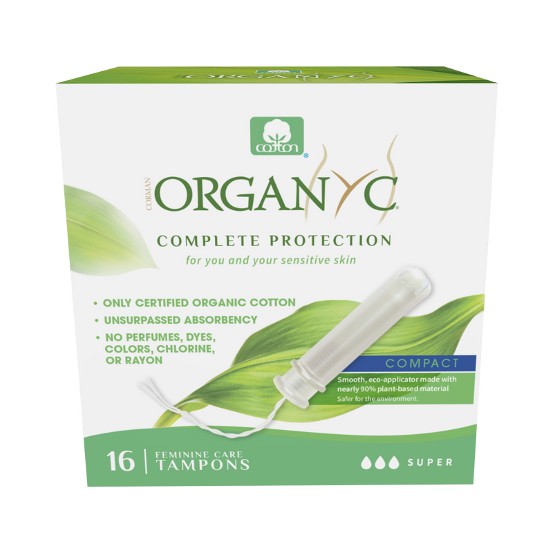 Organyc Tampon Super Compact with Applicator