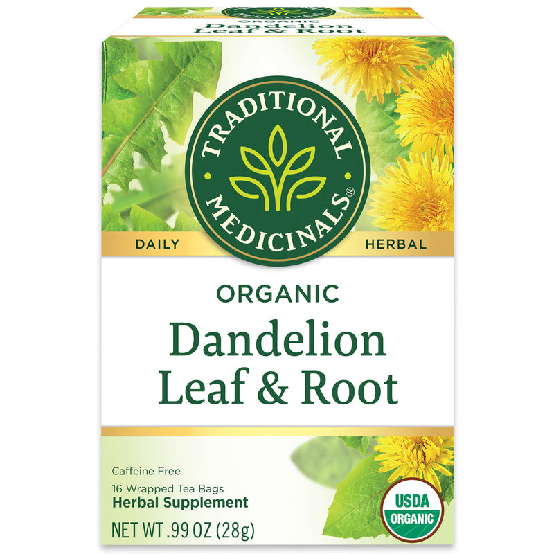 Traditional Medicinals Dandelion Leaf & Root Tea 16 Bags