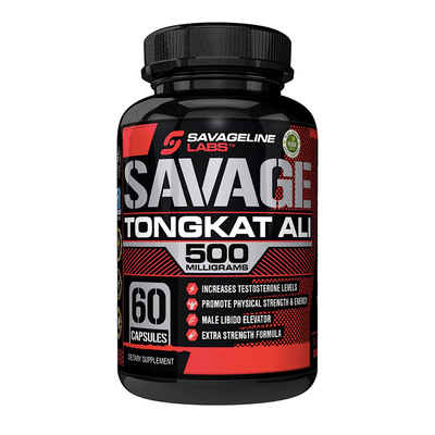 SAVAGELINE LABS SAVAGE TONGKAT ALI 500MG 60 VCAPS