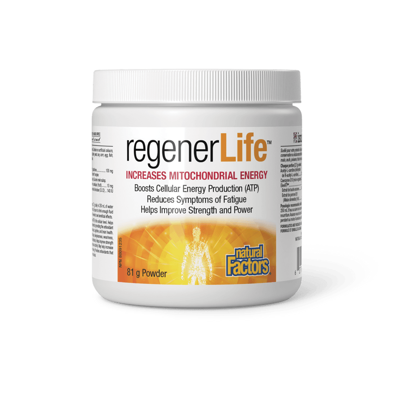 Natural Factors RegenerLife Powder 81G