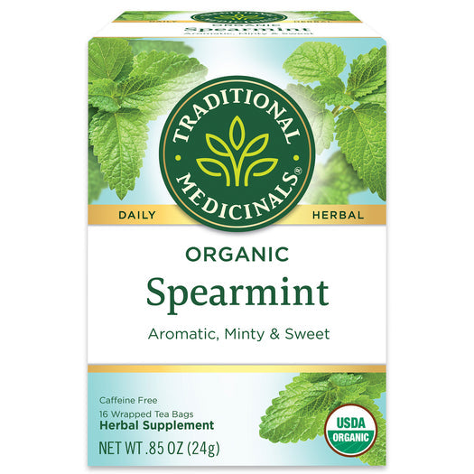 traditional Medicinals Organic Spearmint Tea 16 bags