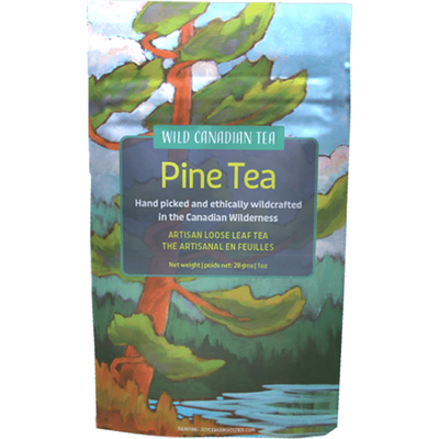 WILD CANADIAN WHITE PINE TEA 28G