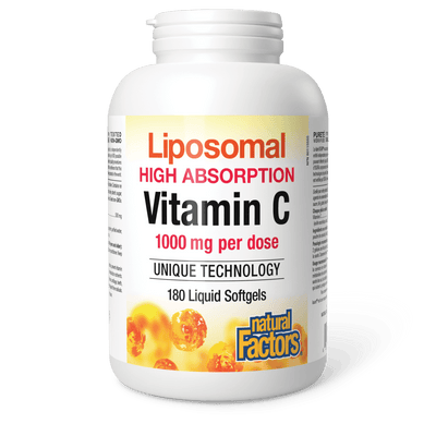Natural Factors Liposomal Vitamin C 1000mg Softgels