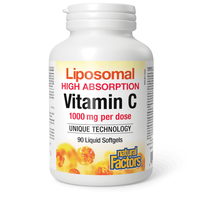 Natural Factors Liposomal Vitamin C 1000mg Softgels